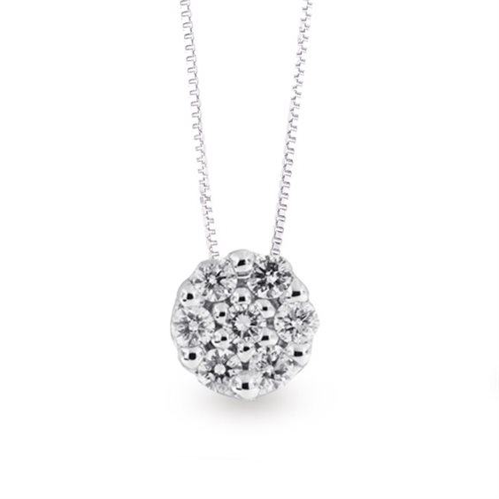 Orecchini Lux Gioielli Donna in Oro bianco Diamante 0.20 Ct ORLK2761020;3;9B - ORLK2761020;3;9B